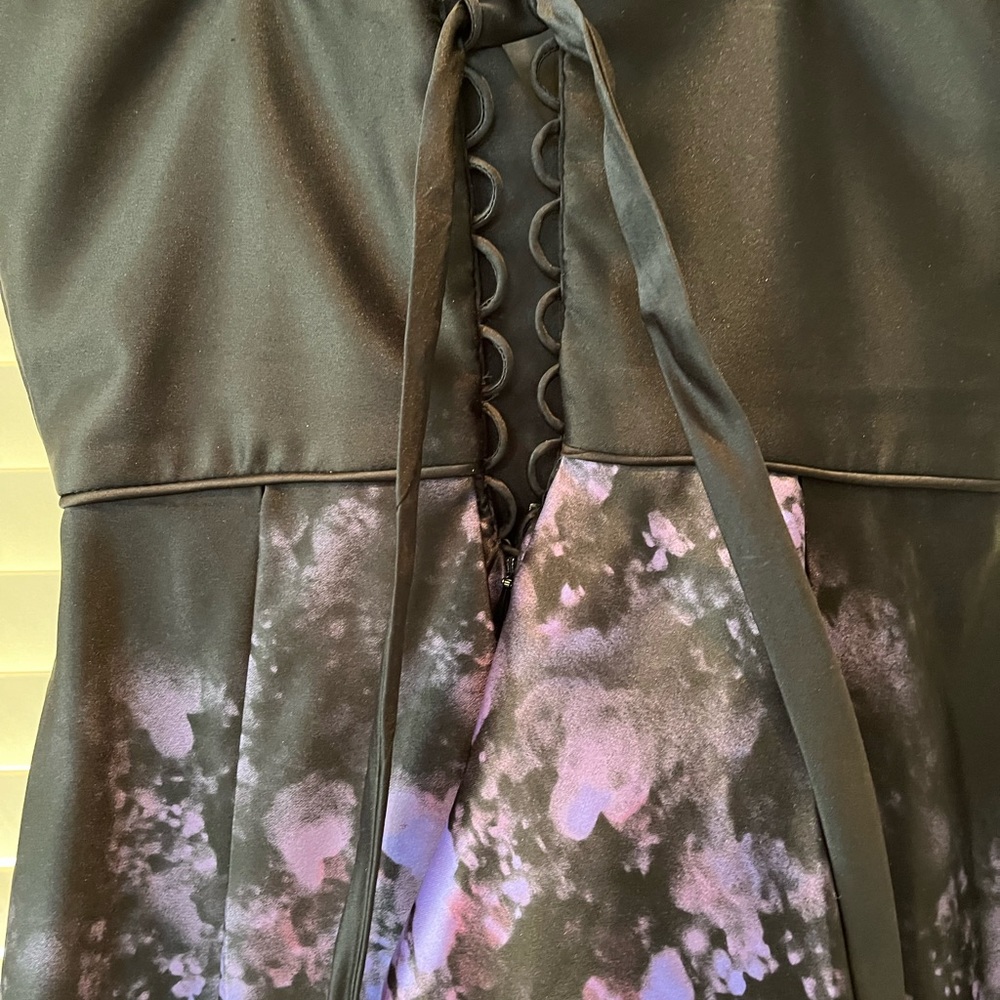 Beautiful, special event dress. Strapless Betsy &Adam corseted/floral skirt, 4 - Picture 9 of 10